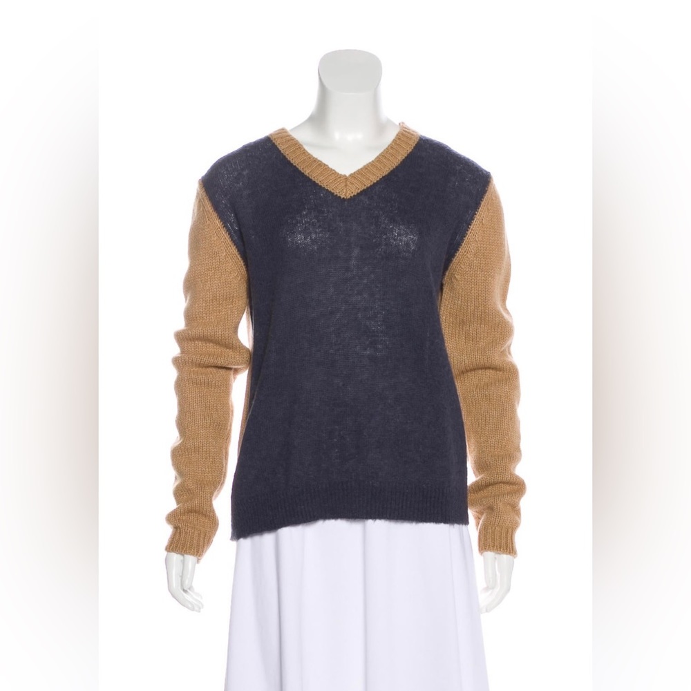 Marni Alpaca colorblock sweater